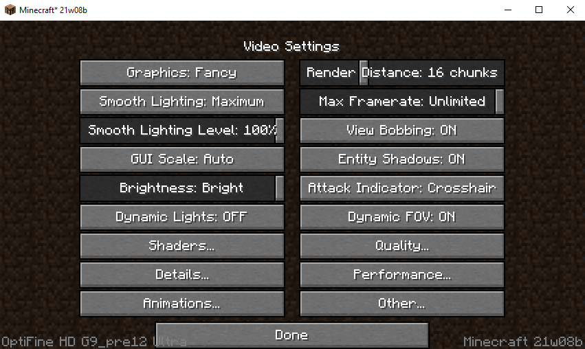 installing optifine on minecraft 1.17