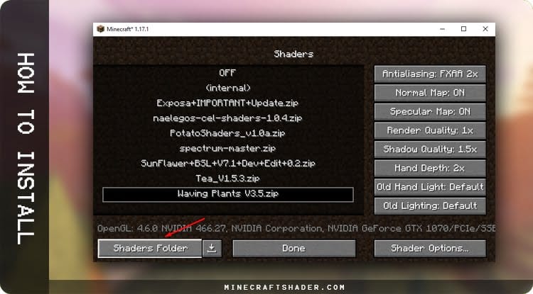 How to get Shaders in Minecraft