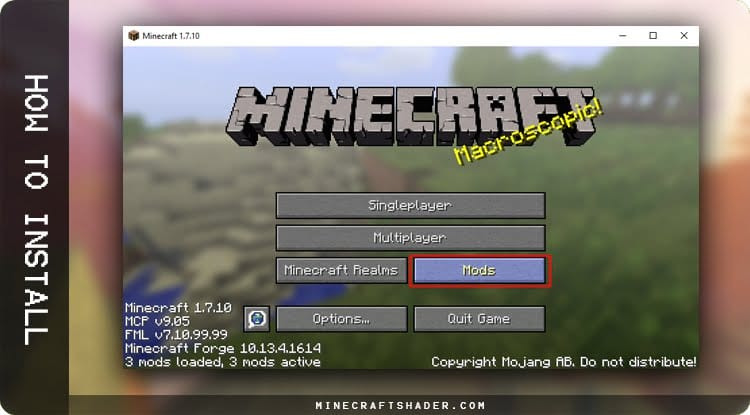 mods on minecraft