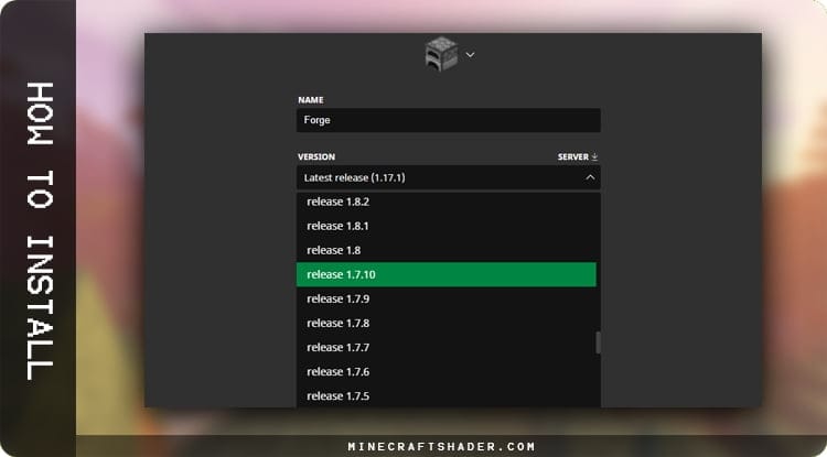 minecraft versions